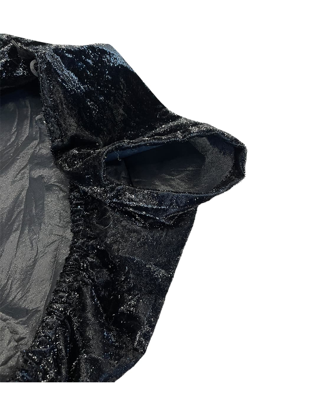 리츠코 시라하마 벨벳 비대칭 버튼 가디건 탑 상품이미지8