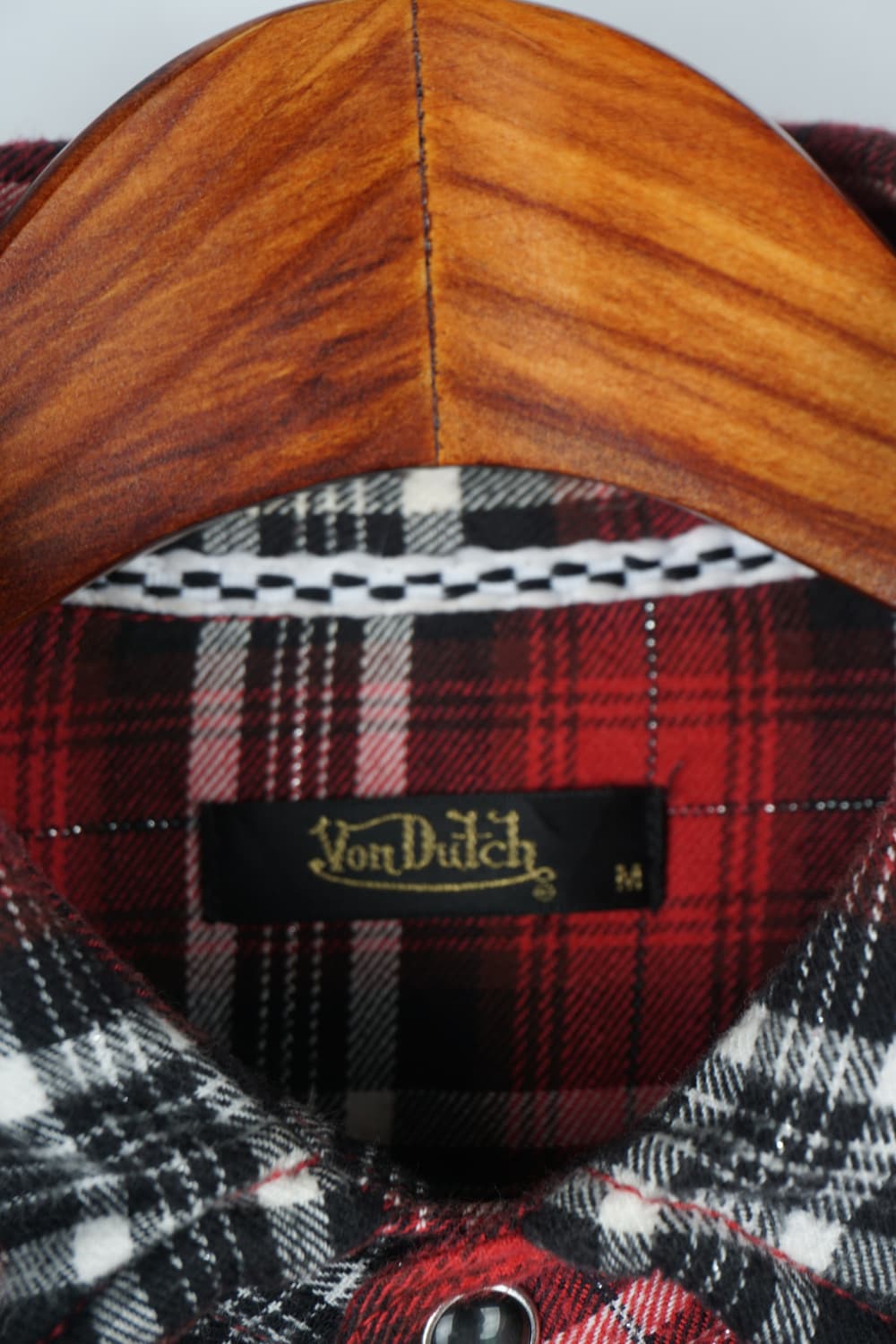  VON DUTCH plaid check western shirt 상품이미지7