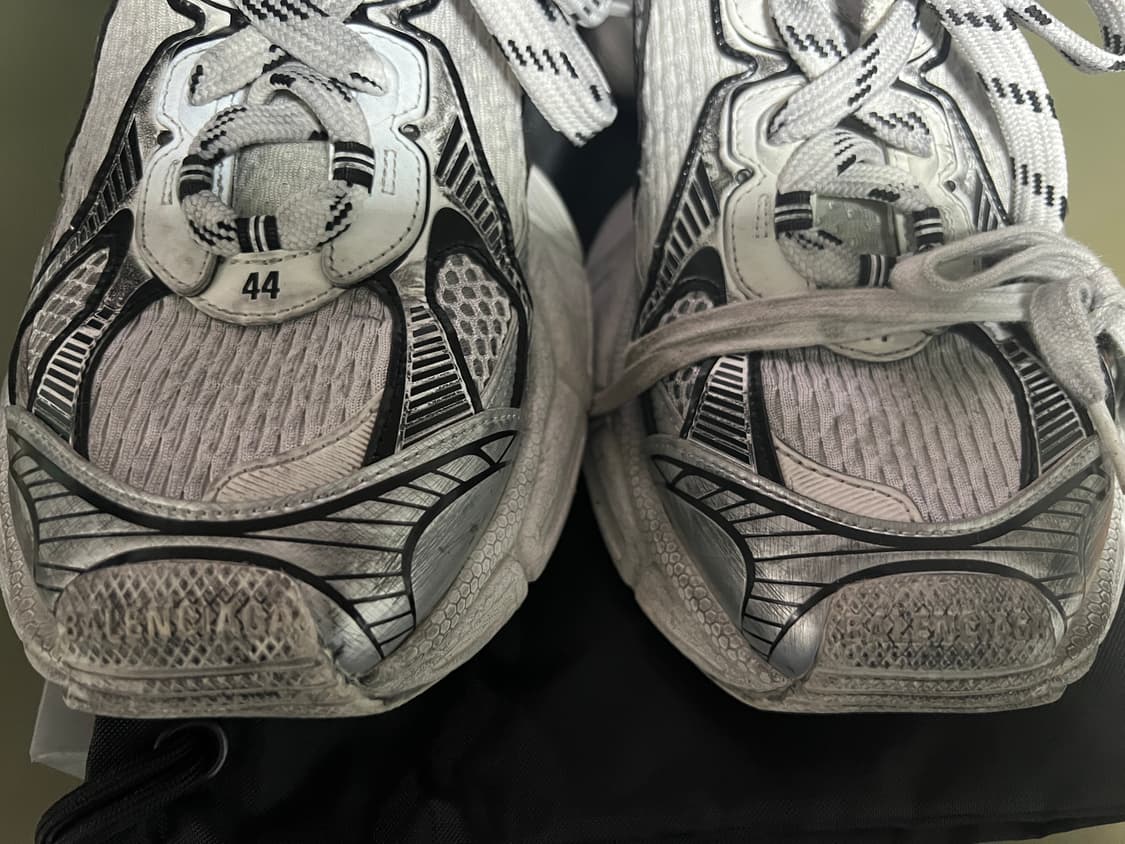 발렌시아가 3xl 스니커즈 화이트 블랙 EU44 상품이미지3