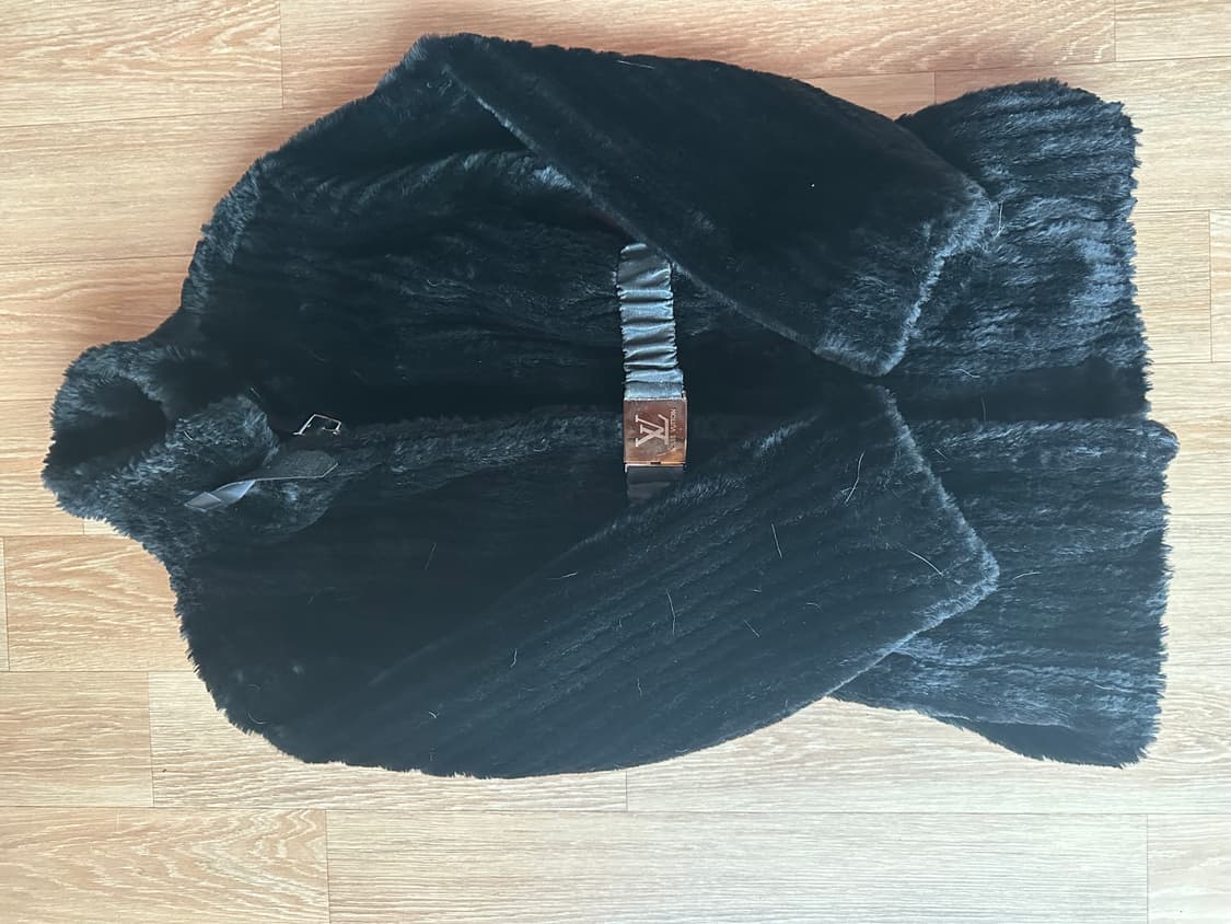 루이비통 빈티지 퍼 자켓 + 스웨터 상품이미지2