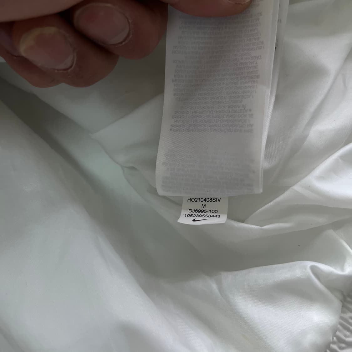 W 100 나이키 신형 백스우시 화이트 푸퍼 패딩 상품이미지9