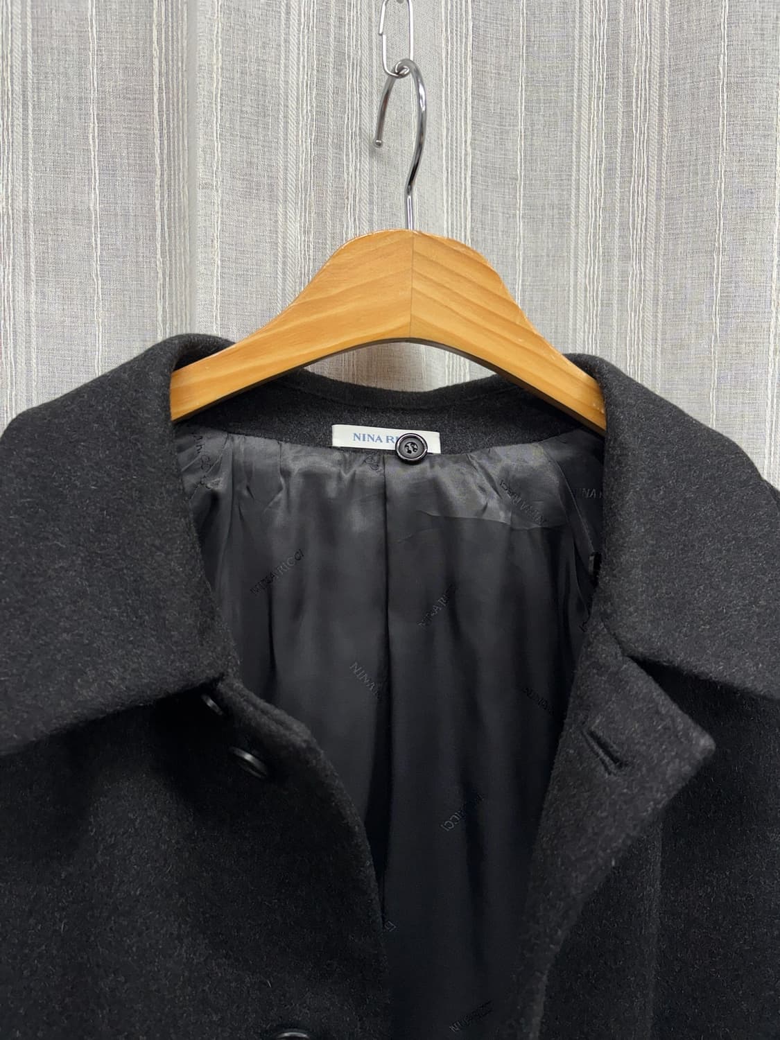 니나리치 캐시미어 울 싱글 코트 상품이미지2