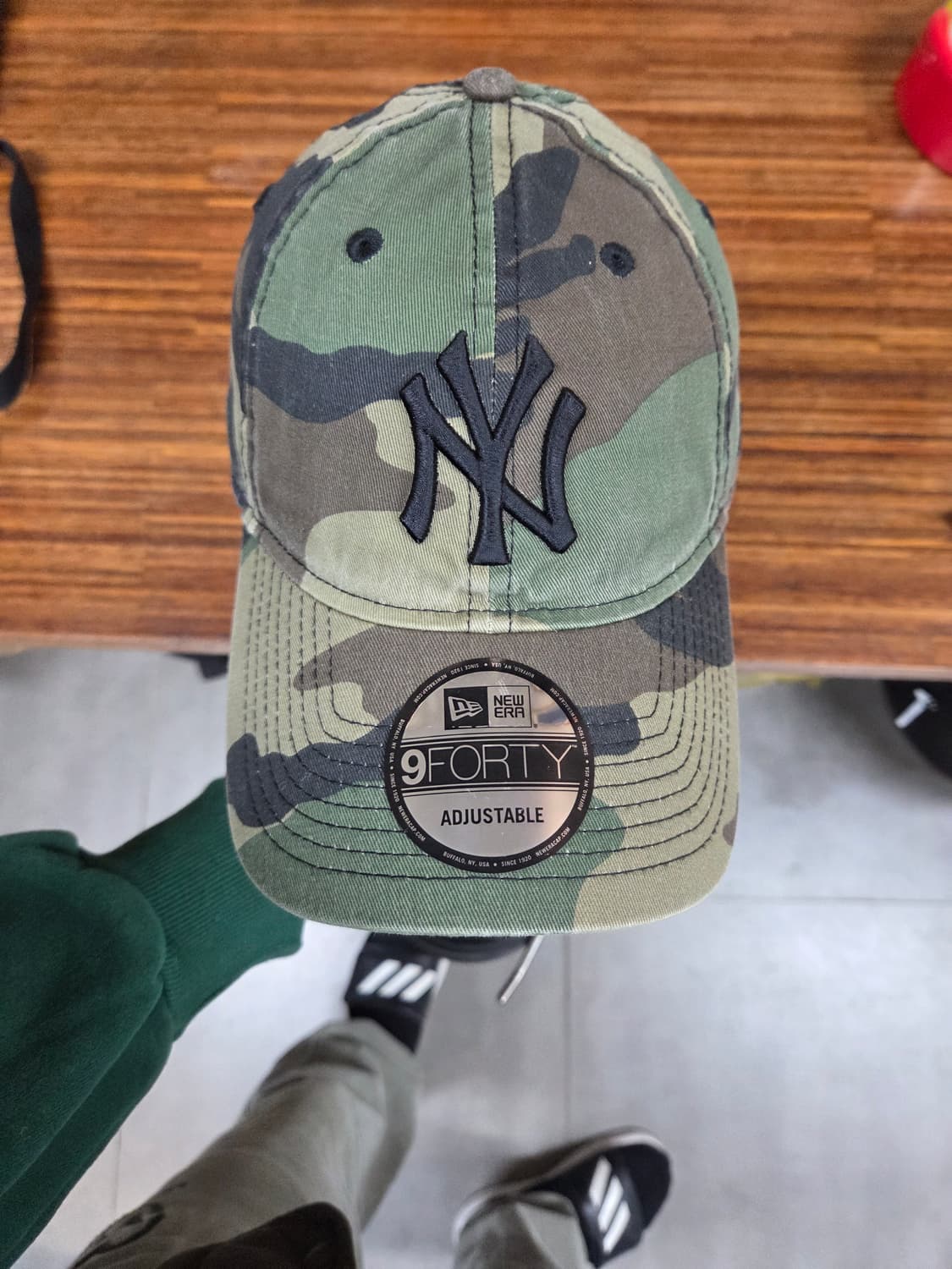 뉴에라 우드랜드 카모 뉴욕양키즈 볼캡 모자 프리  상품이미지1