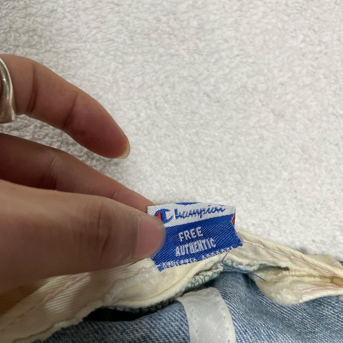 챔피온 USA 데님 볼캡 상품이미지5