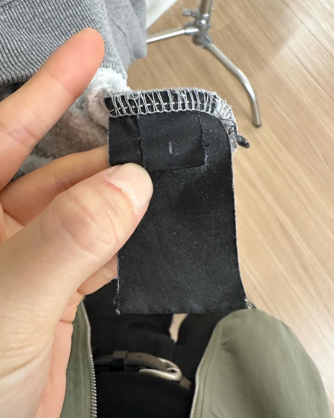 베트멍 그레이 21F/W 양면 로고 프린팅 후디  상품이미지9