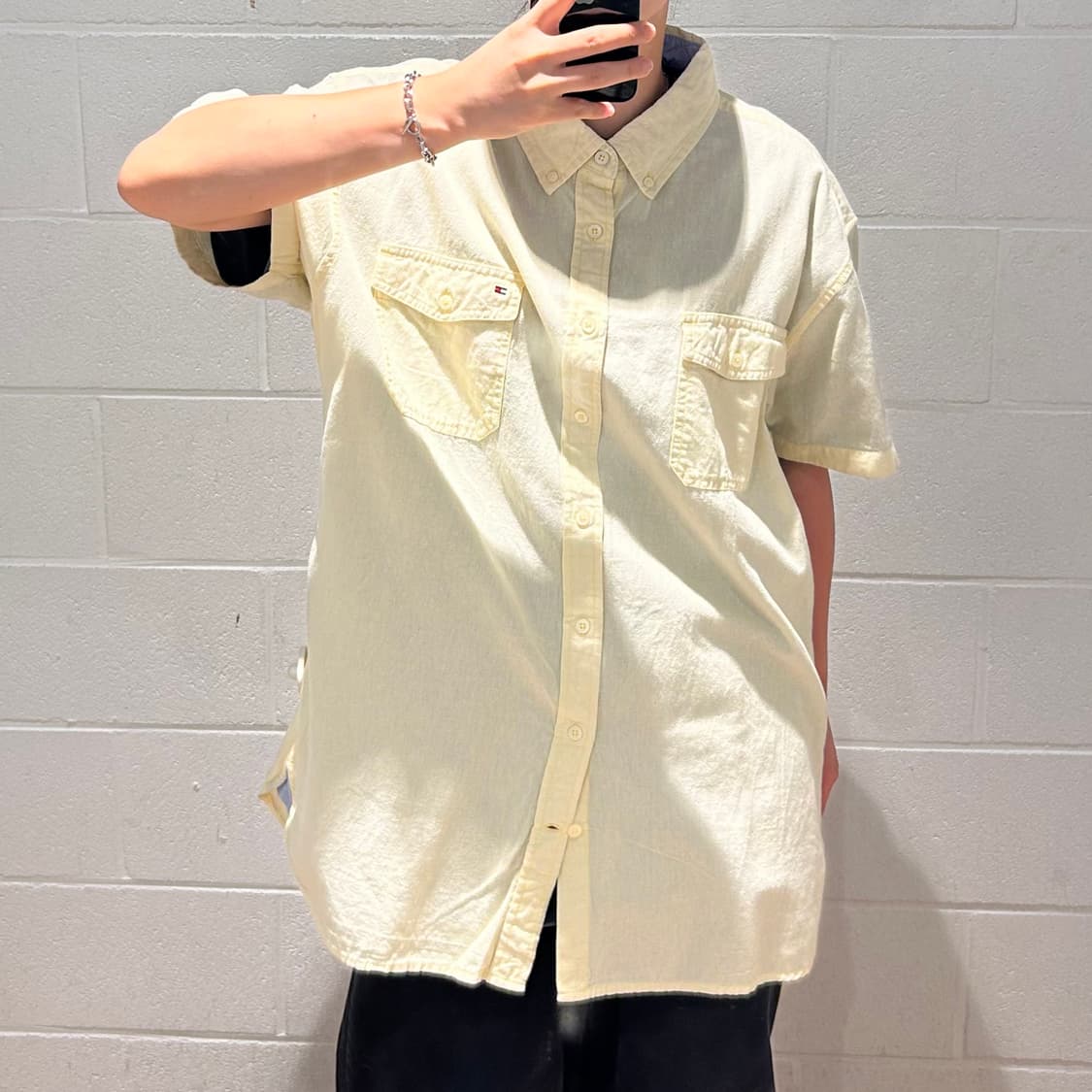 Tommy Hilfiger Logo Shirts 상품이미지3