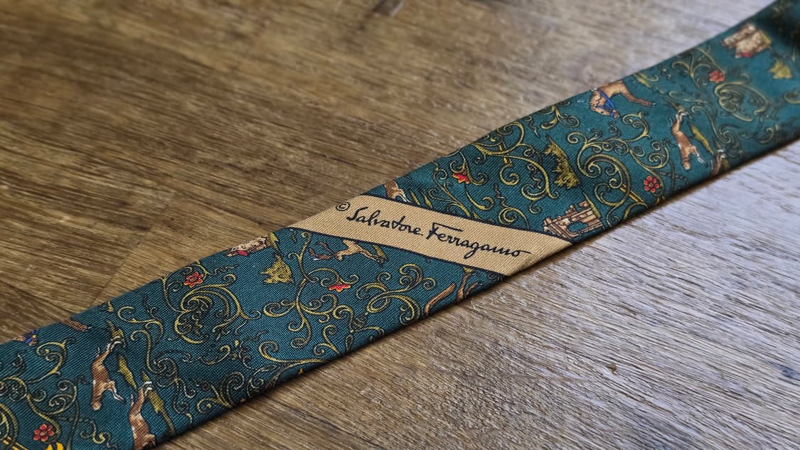 페라가모 빈티지 넥타이  상품이미지3