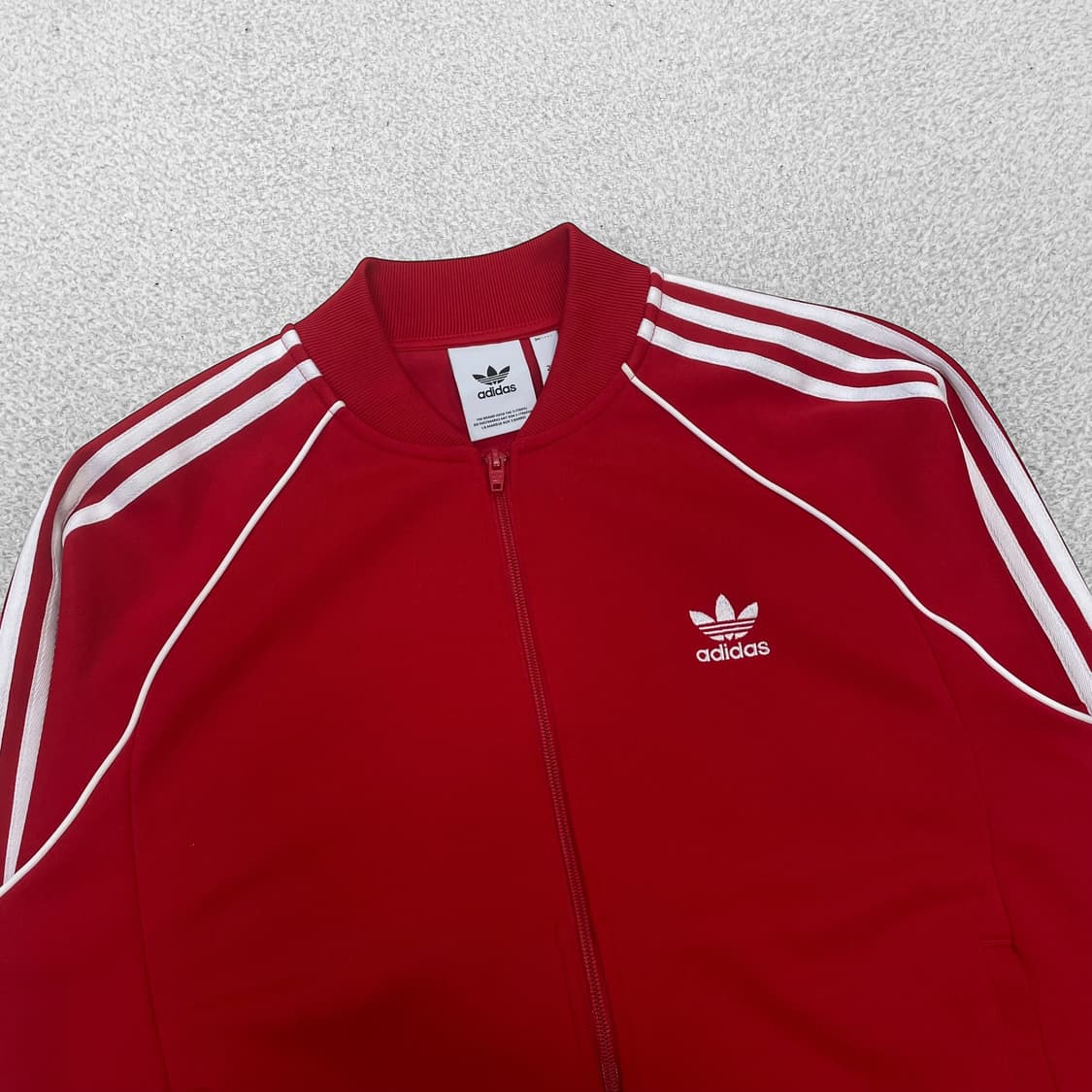 아디다스 슈퍼스타 트랙탑 져지 레드 상품이미지2