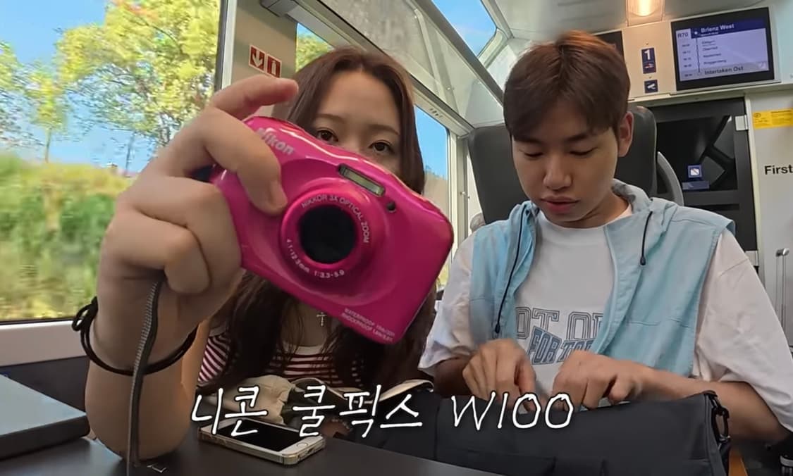 [초인기💕] 찰스엔터 니콘 쿨픽스 W100 핑크 상품이미지2