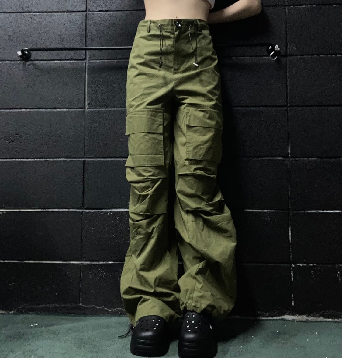 빈티치 카키 카고 팬츠 상품이미지1