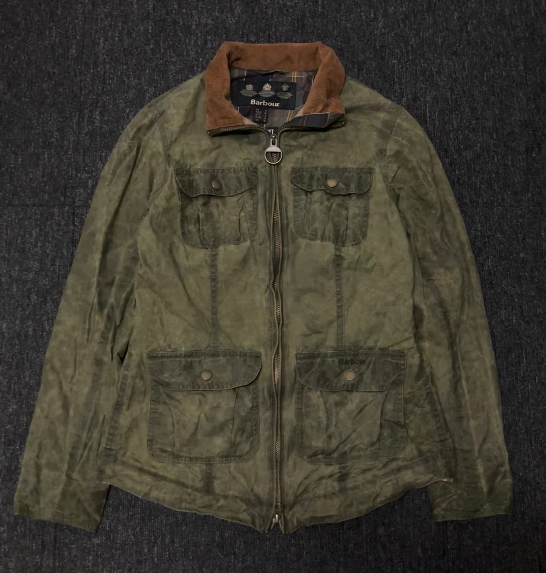 바버 라이트웨이트 파일리 왁스자켓 우먼즈 상품이미지1