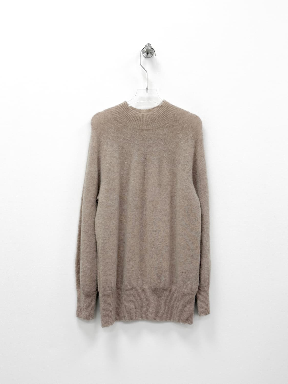 Kayesu 캐시미어 100 모크넥 니트 상품이미지3