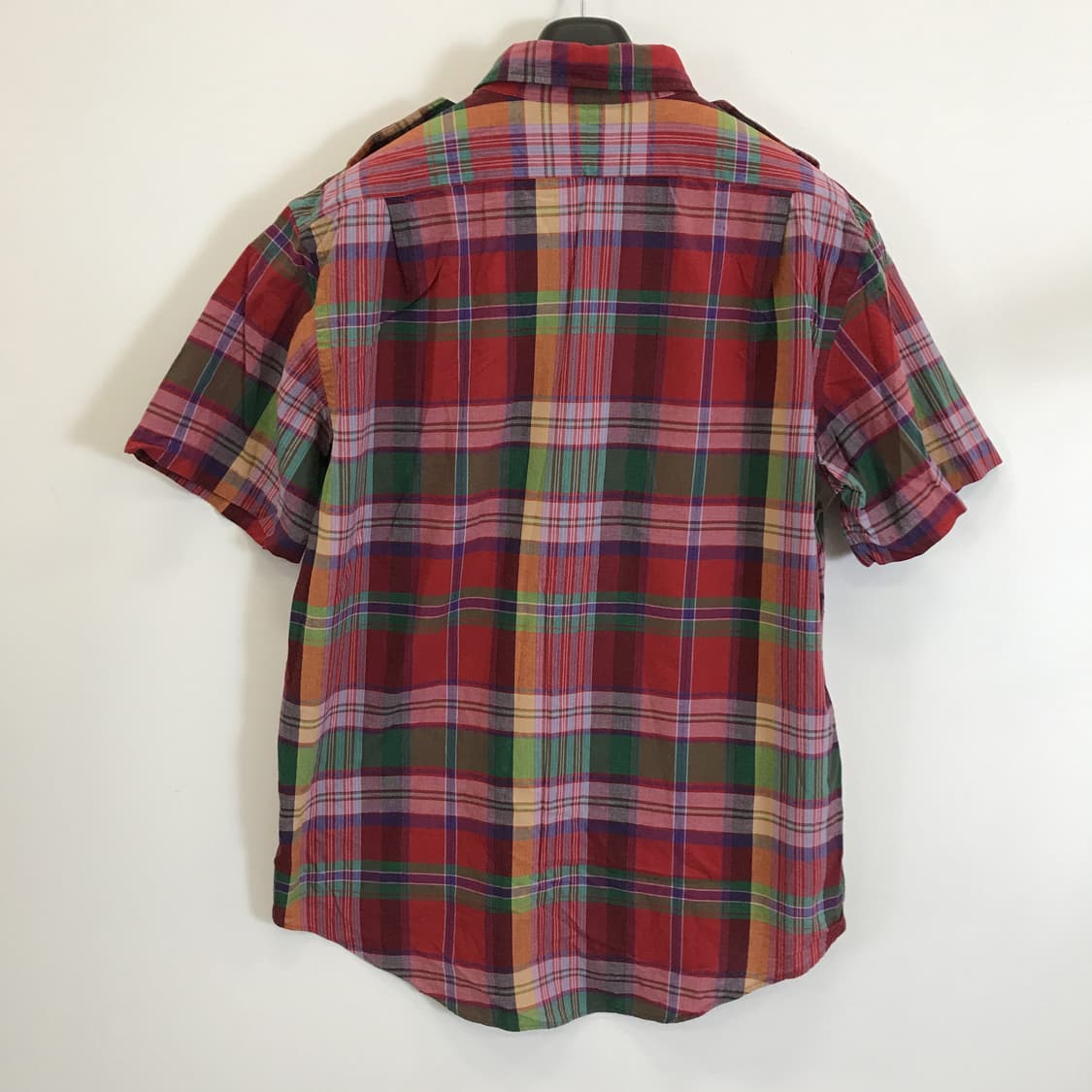 폴로 랄프로렌 마드라스 플란넬 체크셔츠 [XL] 상품이미지3