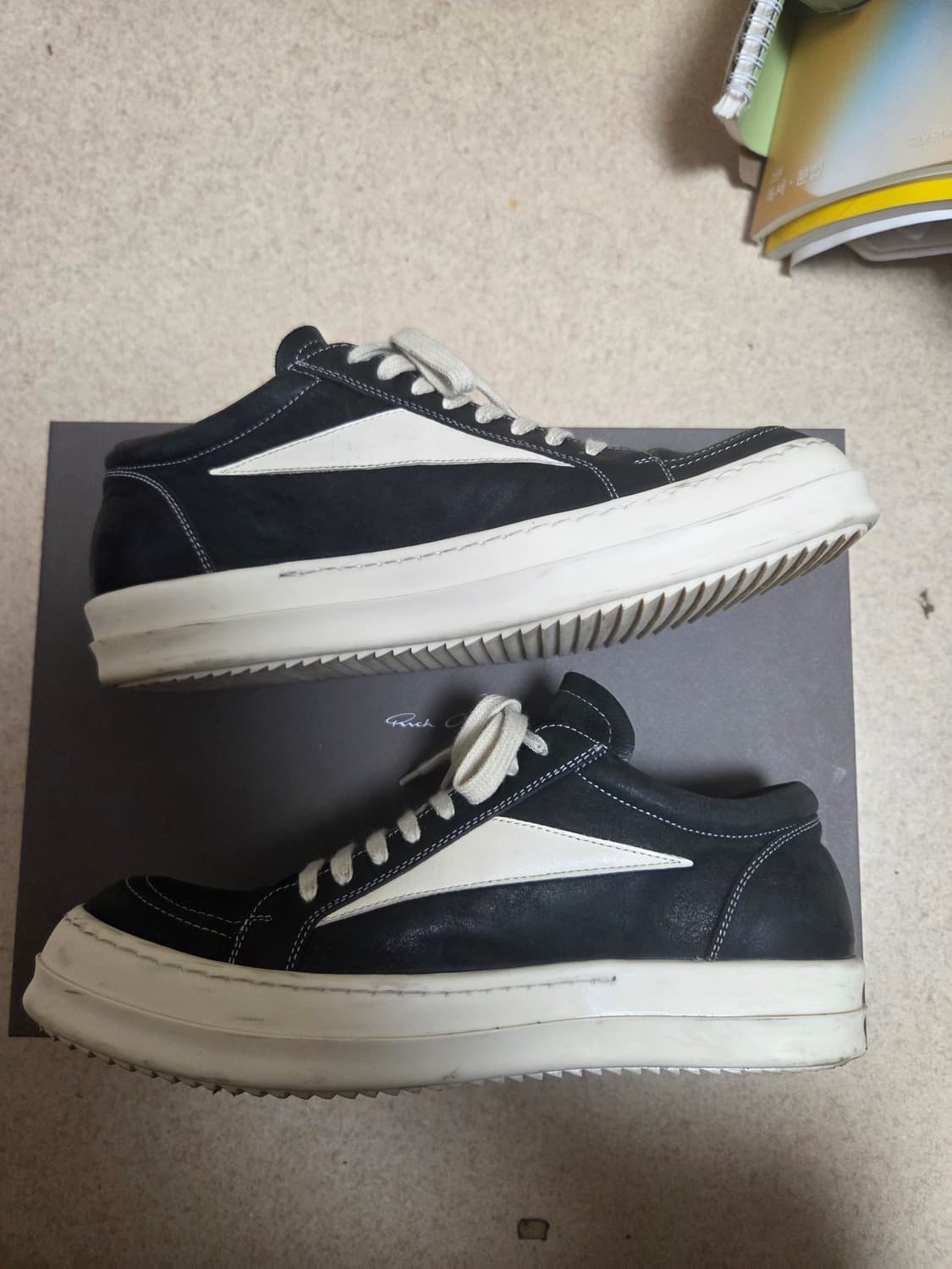 릭오웬스 빈티지 스니커즈 릭반스 41.5 상품이미지4