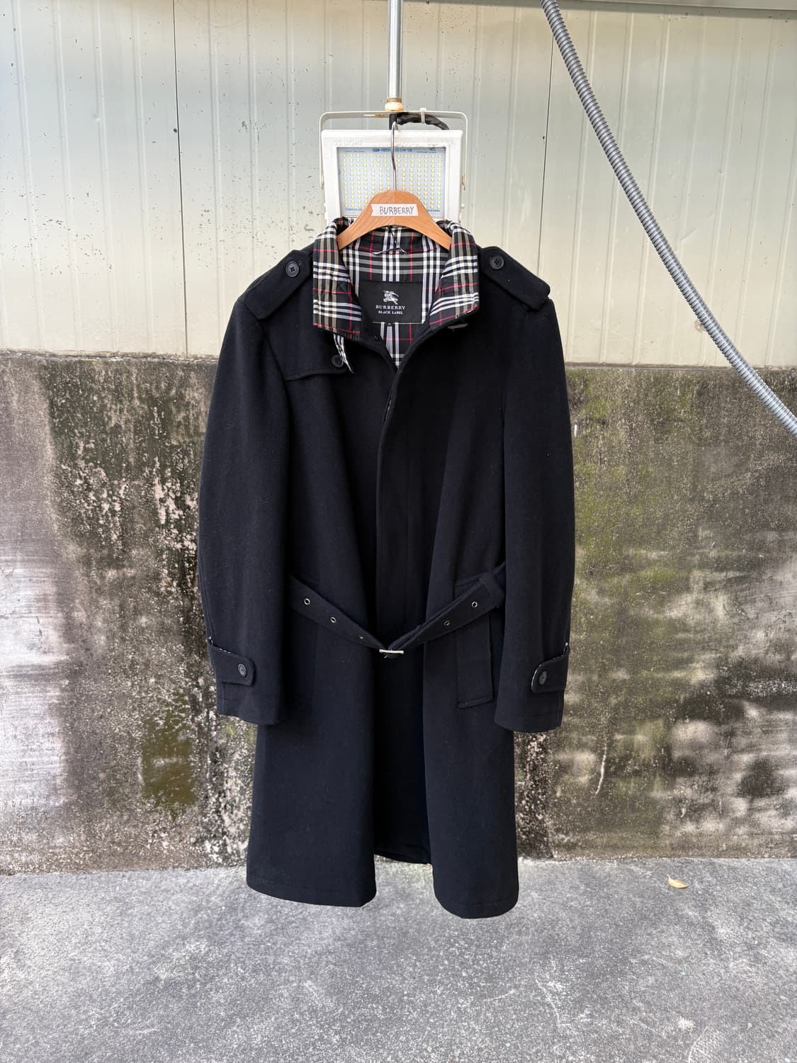 버버리 블랙라벨 울 코트 상품이미지1