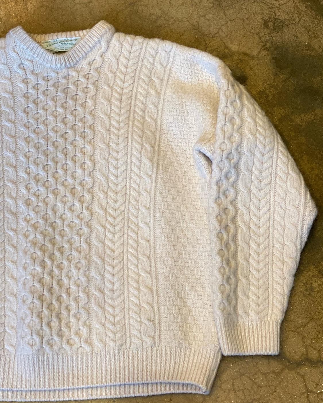 80's PATRICIA KENNY Aran Wool 상품이미지3