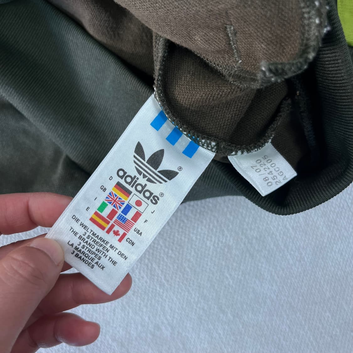 100 아디다스 X 오아이스 83-C 카키 트랙탑 져지 상품이미지5