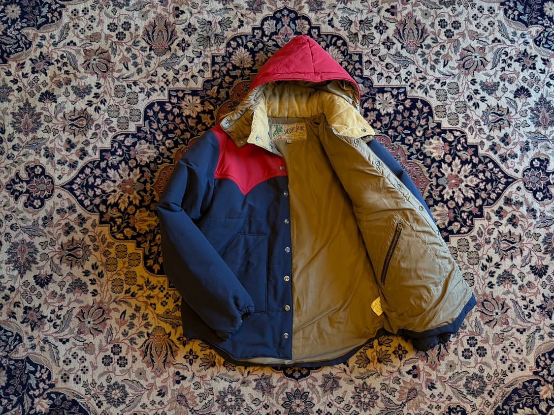 슈가케인 요크 패딩 자켓 슬림100 상품이미지3