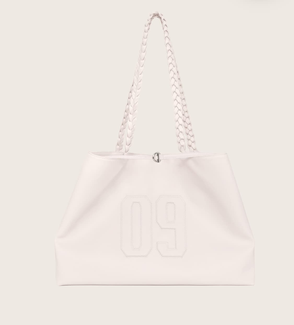 클리시어 09 넘버링 레더 백 핑크 상품이미지1