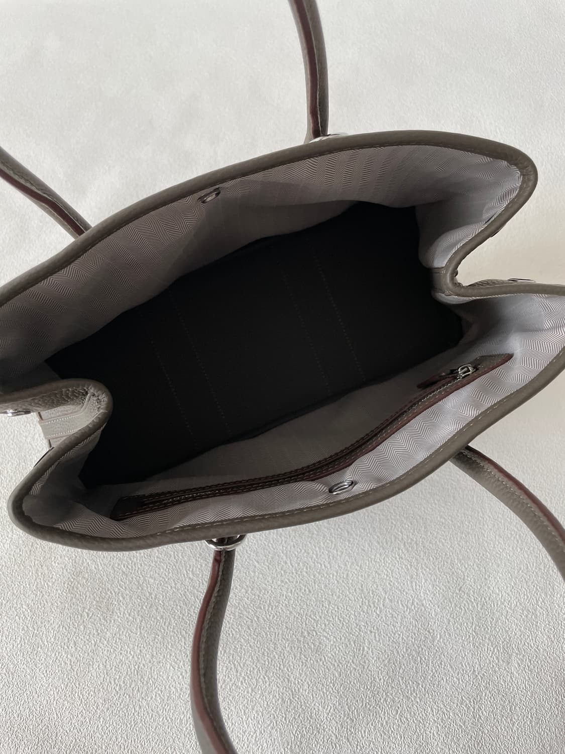 Pre owned 레더 토트백 상품이미지7