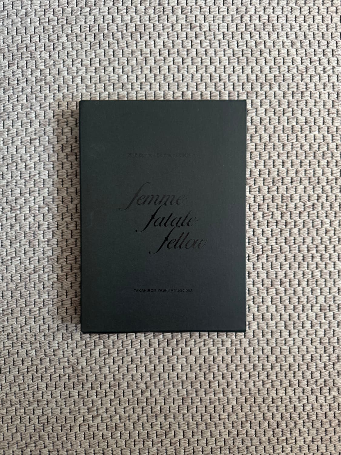 takahiromiyashita the soloist 2018 컬랙션북 상품이미지2