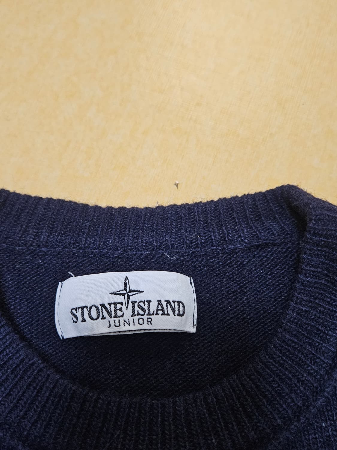 스톤아일랜드 주니어 니트 10A 네이비 상품이미지3