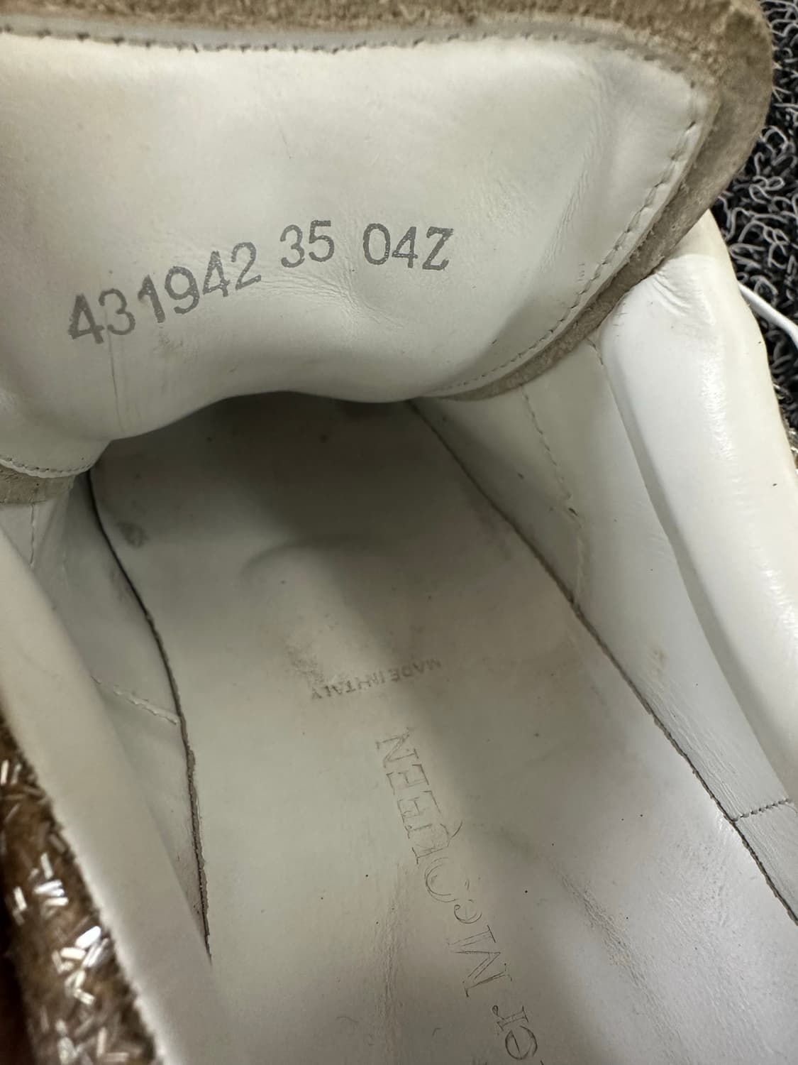 알렉산더 맥퀸 오버솔 스니커즈 35 / 225mm 상품이미지6