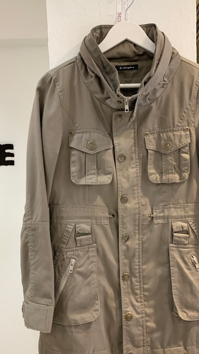 Khaki safari jacket 상품이미지4
