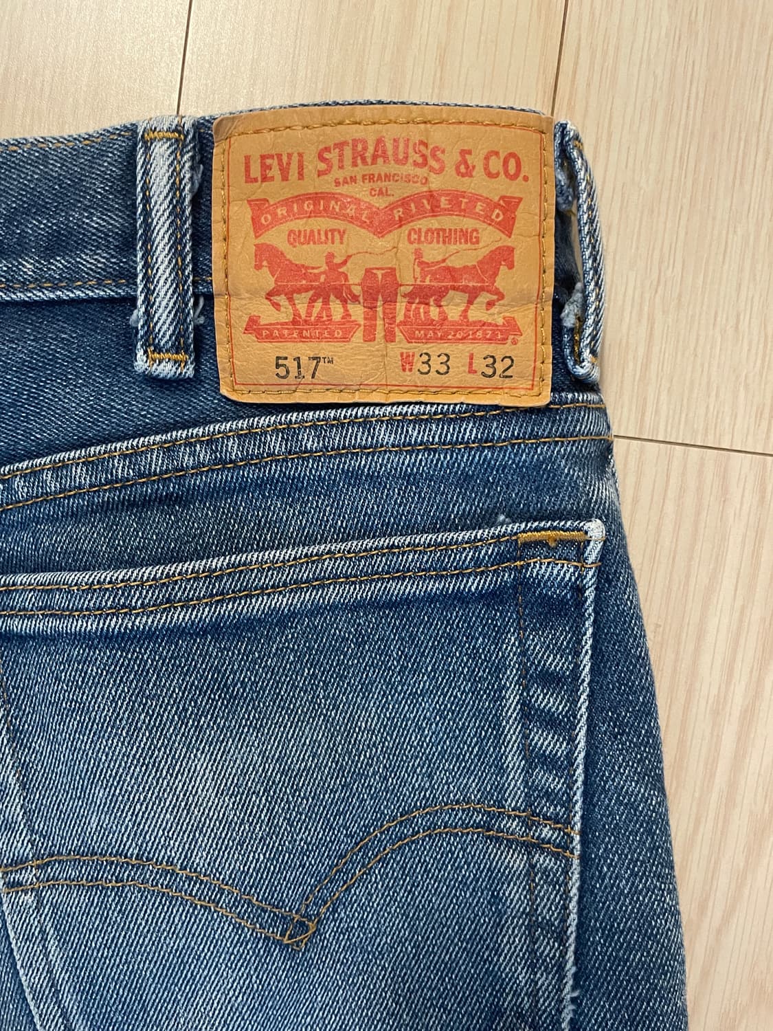 빈티지 리바이스 517 30X29 상품이미지3