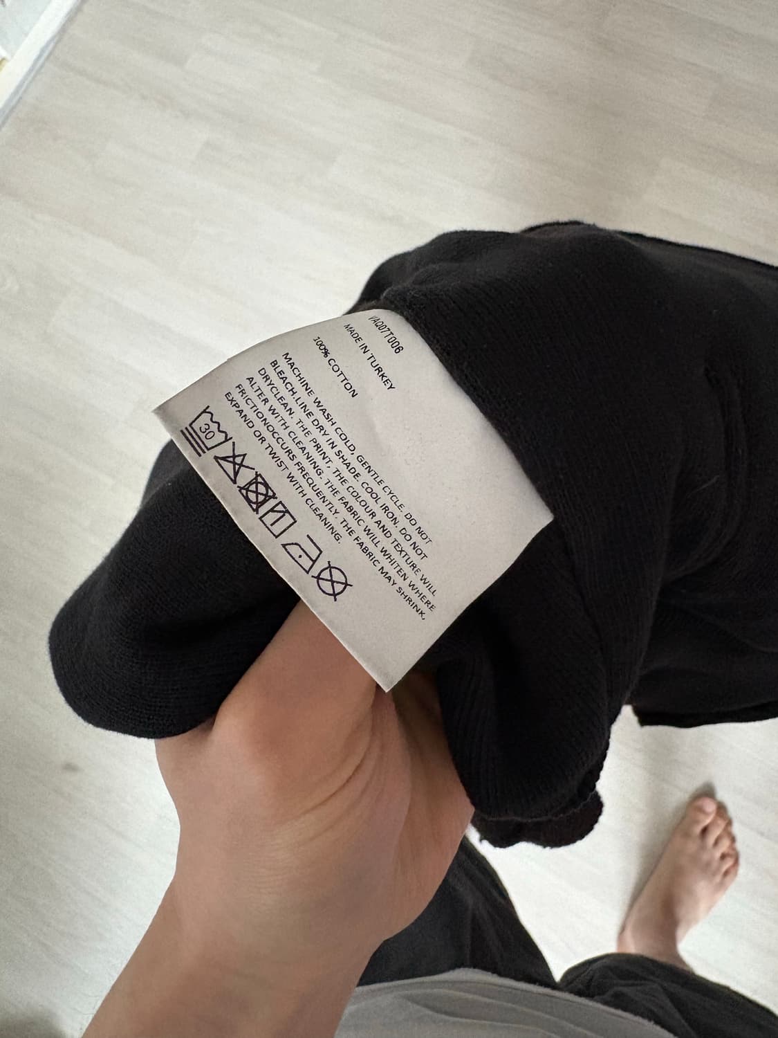 [XL] 바퀘라 트위스트 후드집업 상품이미지4