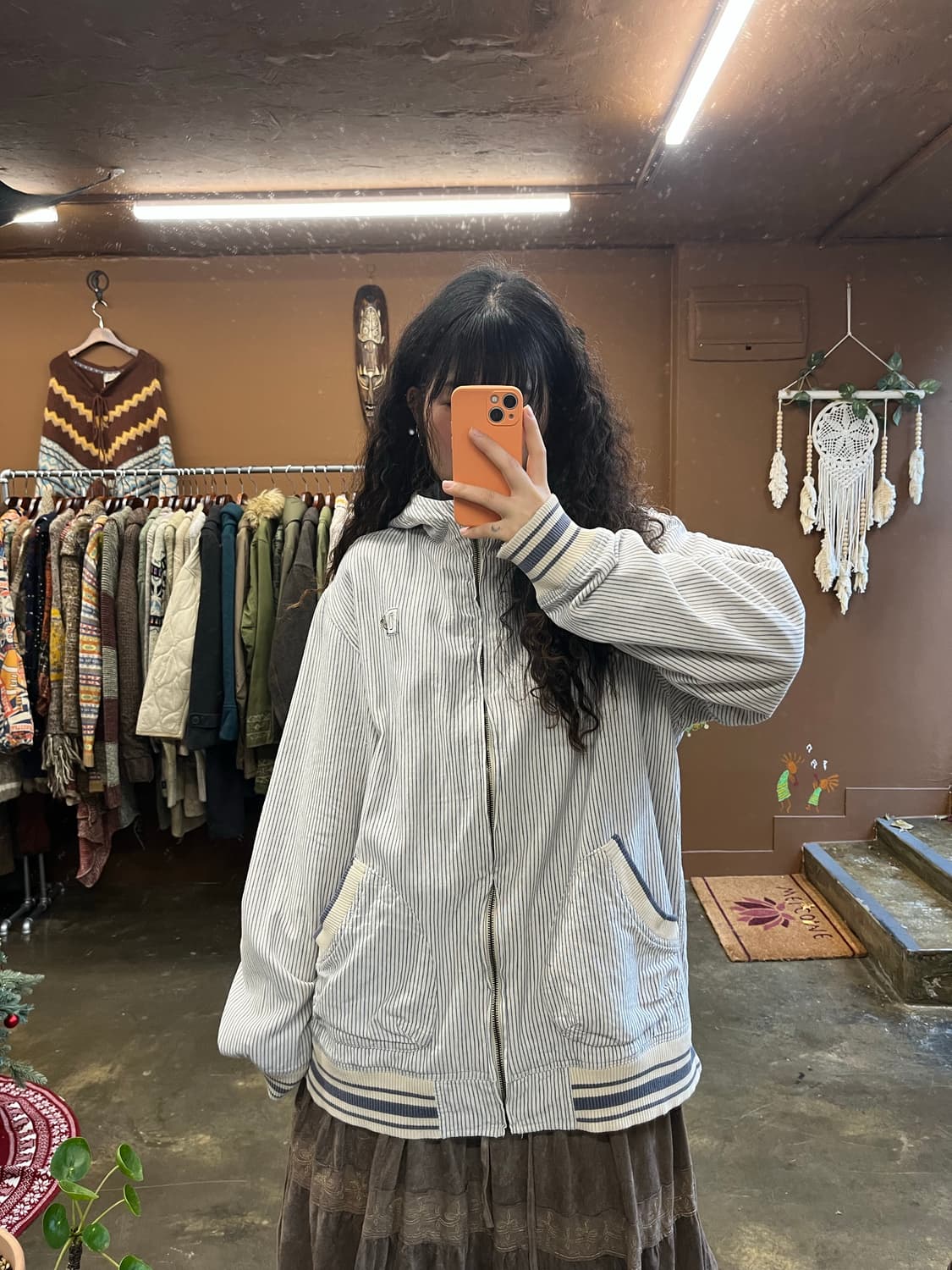 drugstores 스트라이프 후드집업 상품이미지8