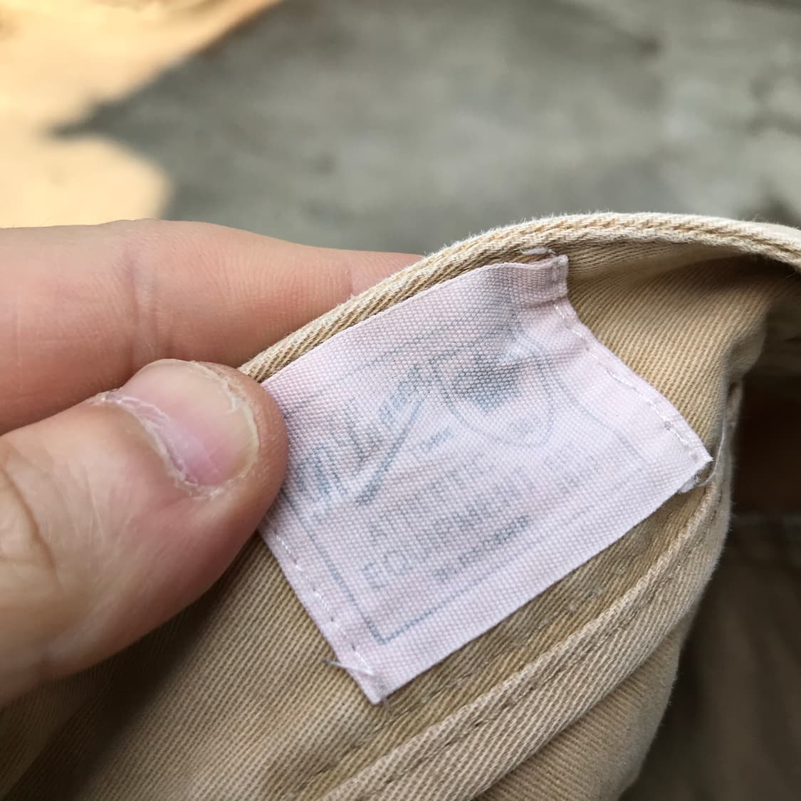 폴로 랄프로렌 사냥 자수 베이지 치노팬츠 상품이미지3