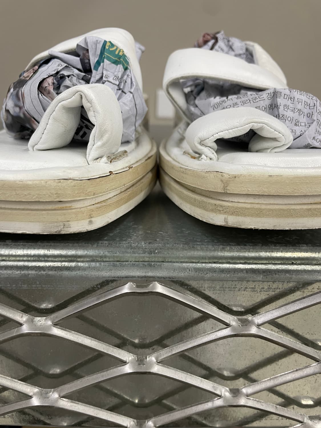 아크네 스튜디오 네미 화이트 샌들 38 상품이미지7