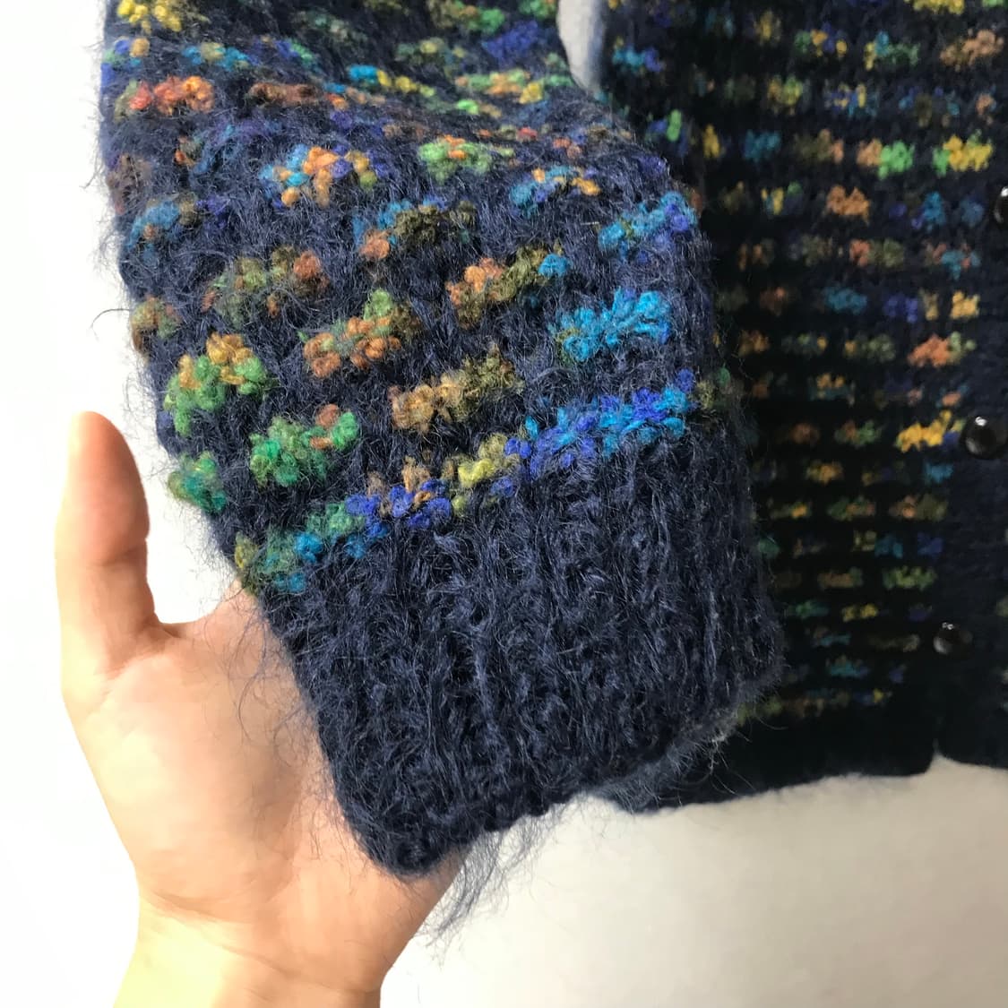 JEUNNE GARCON cardigan 레인보우 헤어리 가디건 상품이미지3