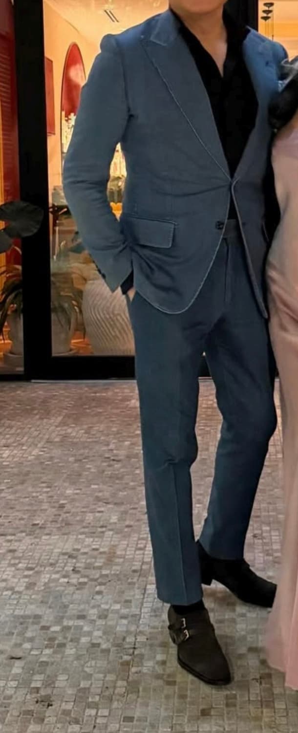 (명작,강추👍)톰포드 김우빈 아티쿠스 데님 수트 상품이미지8