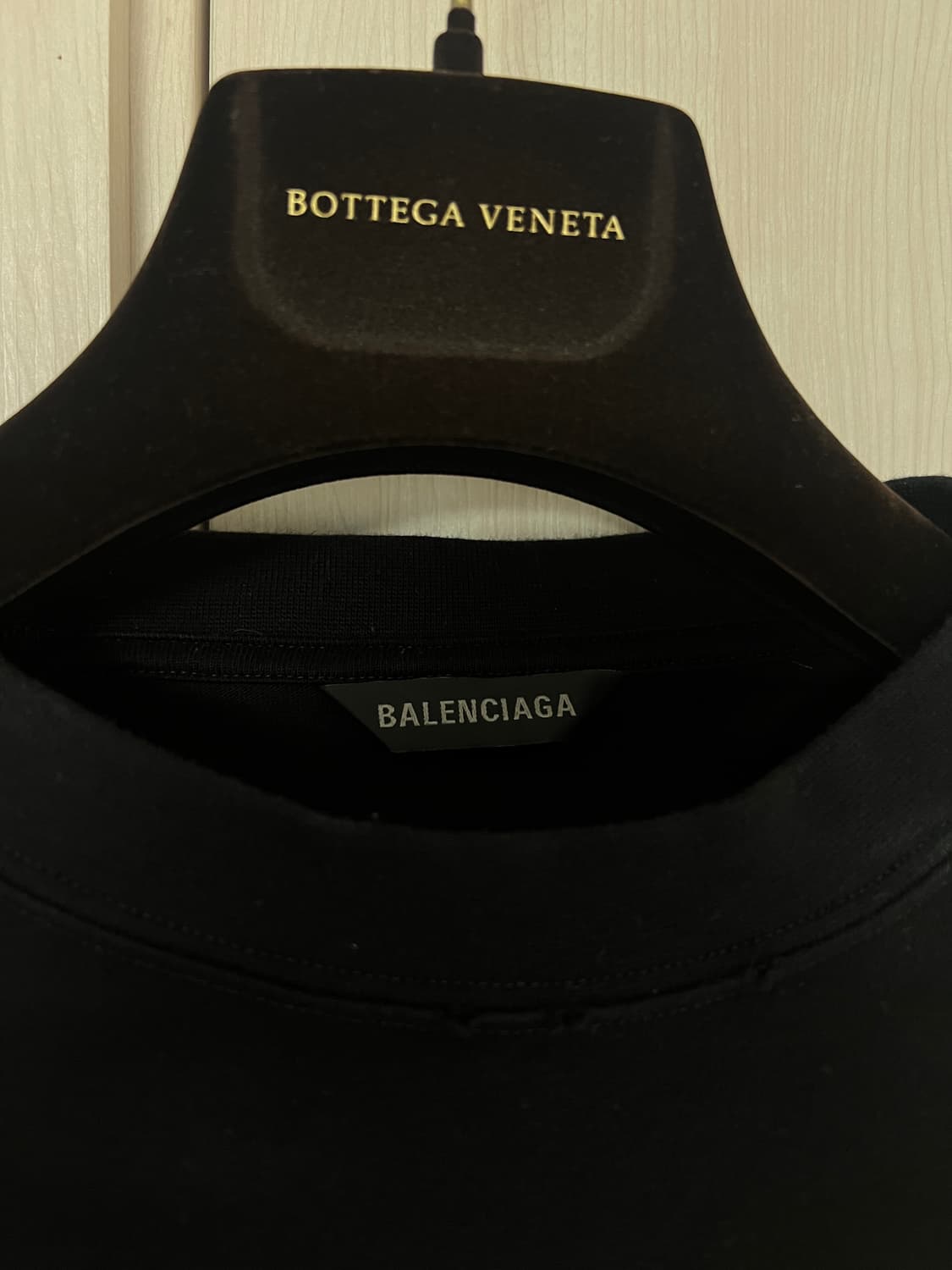 [3] 발렌시아가 트롱프뢰유 레이어드 셔츠 티셔츠 상품이미지2