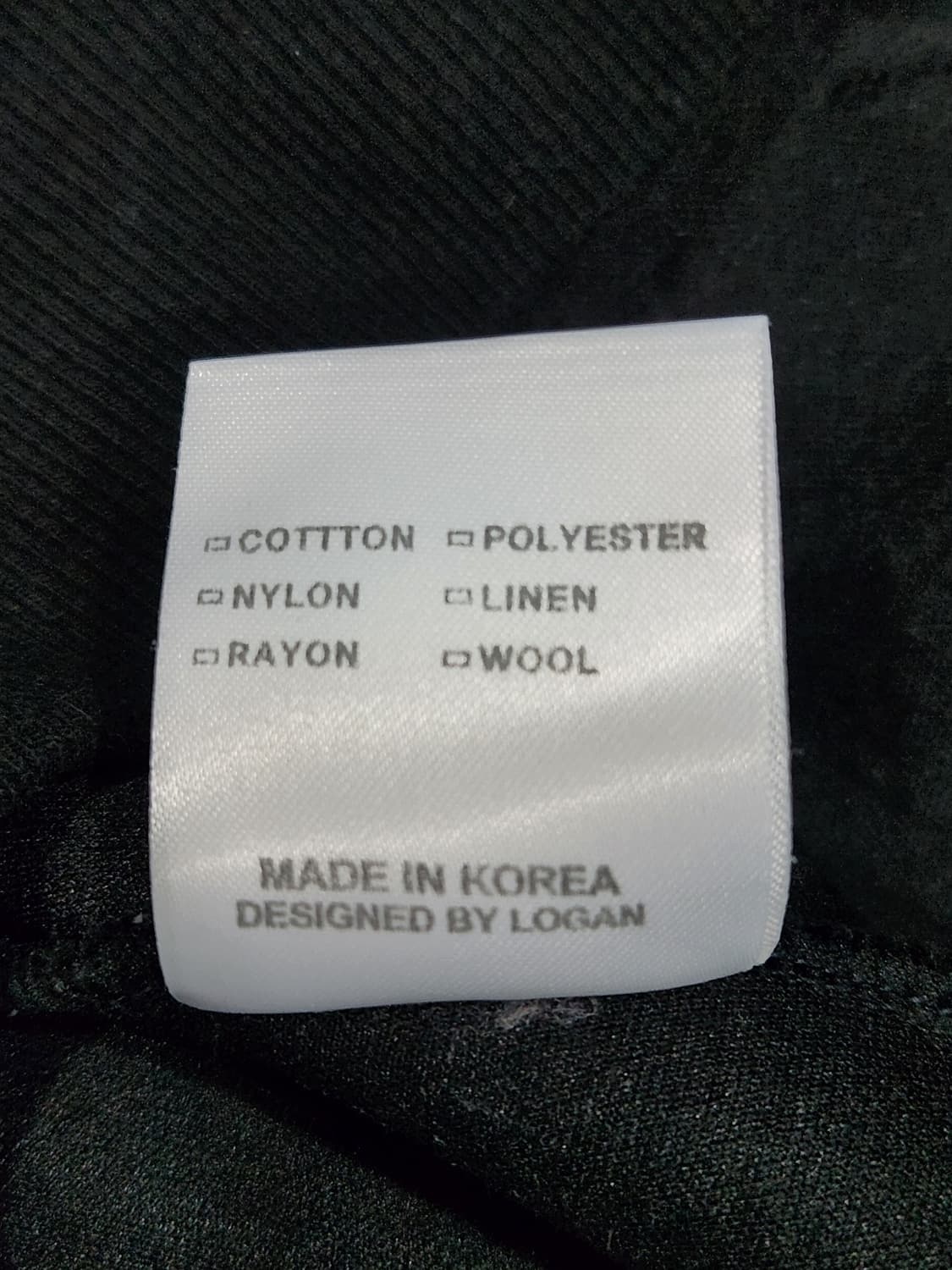 LOGAN 로건 검정색 후드티 남성 100사이즈 상품이미지6