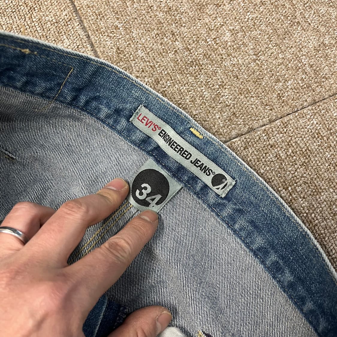 리바이스 엔지니어드 데님팬츠 상품이미지6