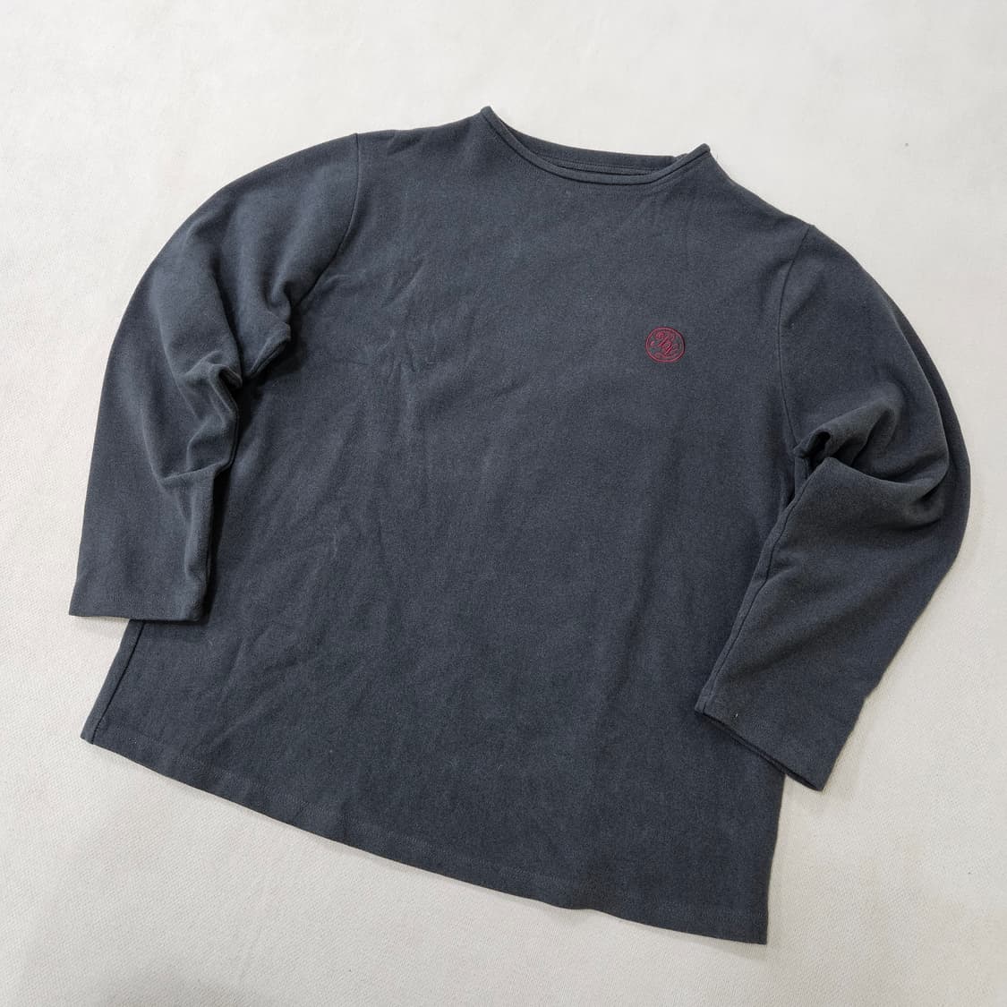 실측확인 빈티지 로고 긴팔티 0403Y 상품이미지1