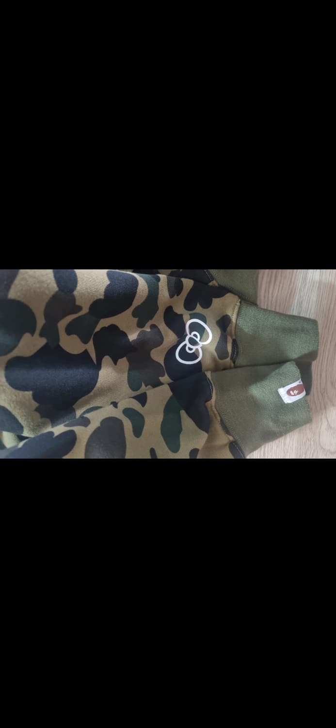 베이프 헬로키티 카모 후드집업 상품이미지3