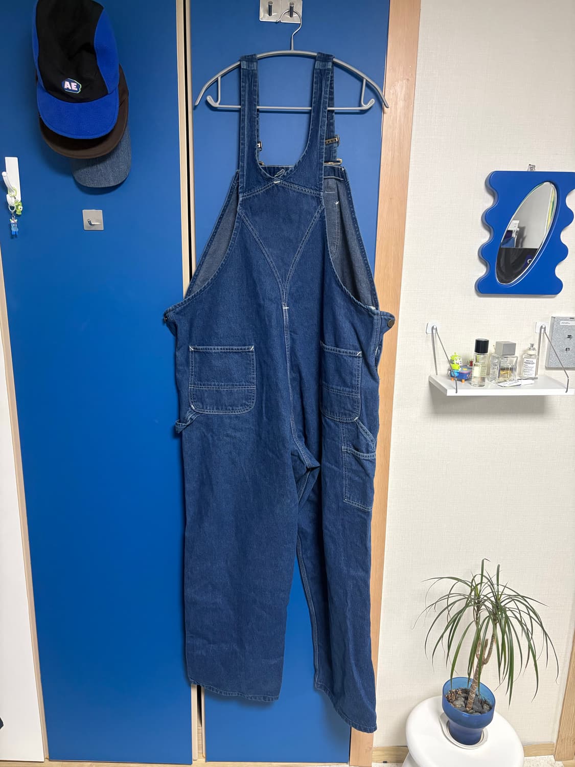 칼하트 데님 오버롤 멜빵바지 빅사이즈 [3Xl] 상품이미지3