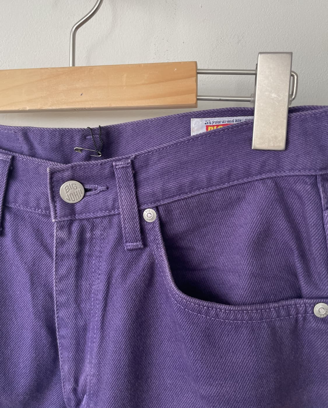 vintage semi boots cut cotton pants 상품이미지5