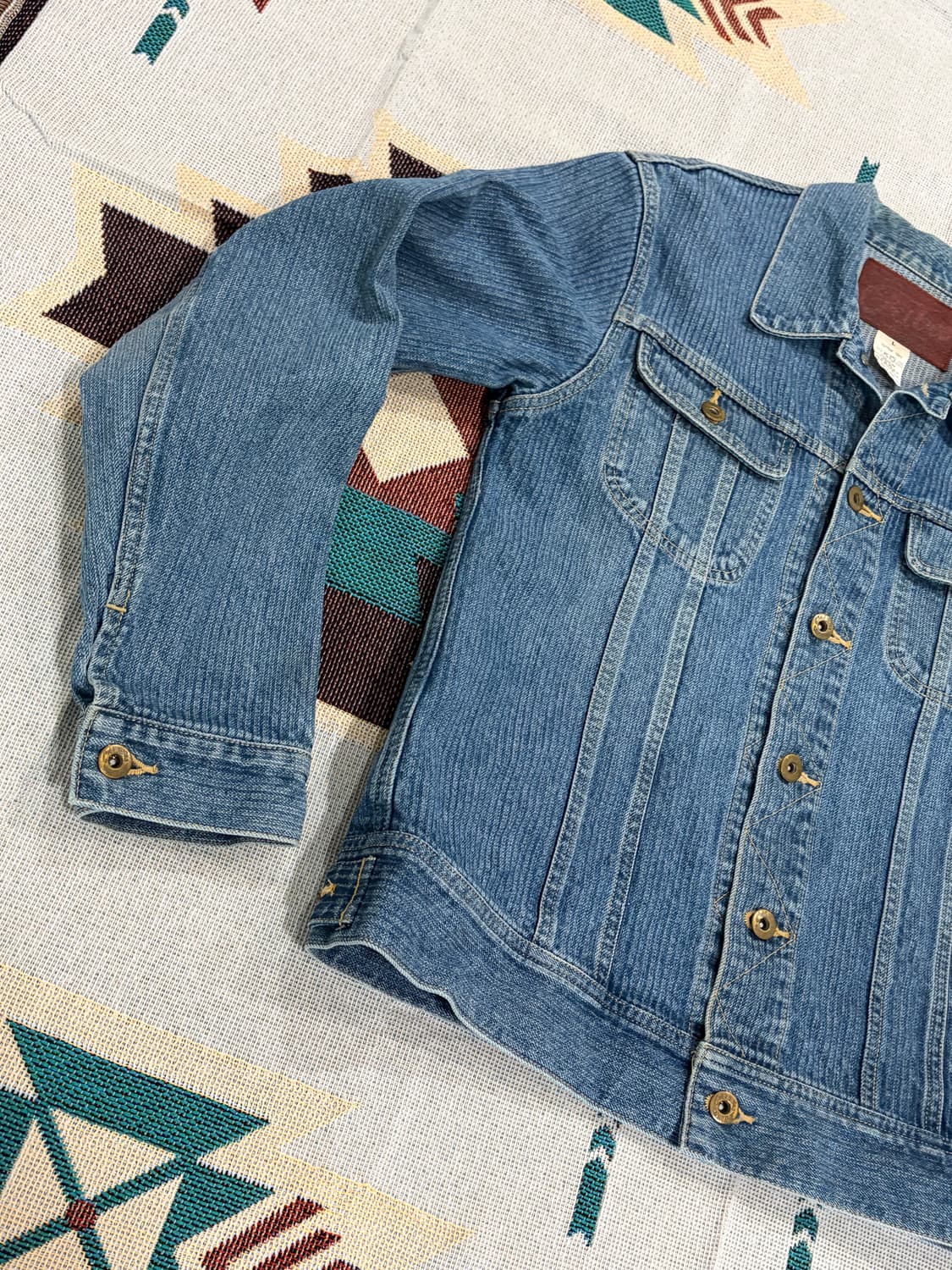 칼리 스트라이프 웨스터너 101j 데님 자켓 상품이미지3