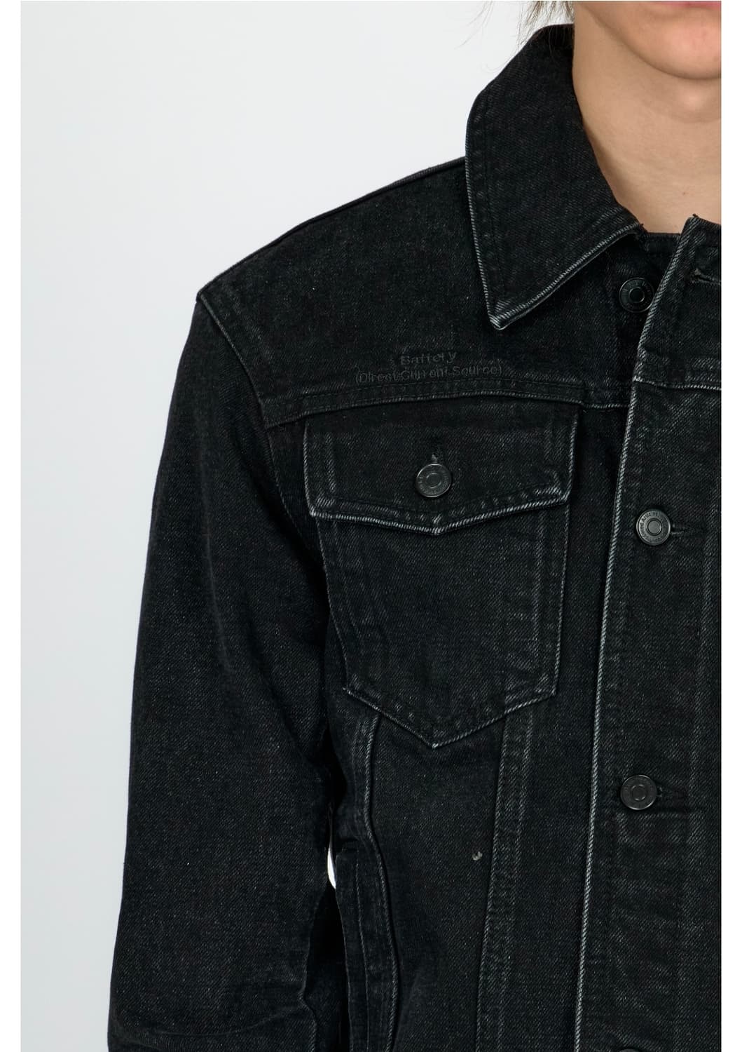 MPa TRUCKER JACKET(black) M사이즈 상품이미지3