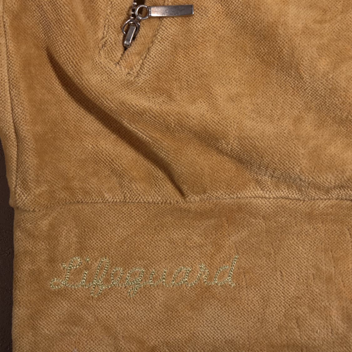 일본빈티지 그런지 벨벳 집업자켓 상품이미지5