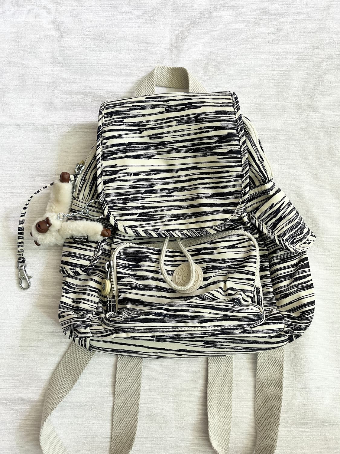 키플링 시티팩 미니 (stripe) 상품이미지2