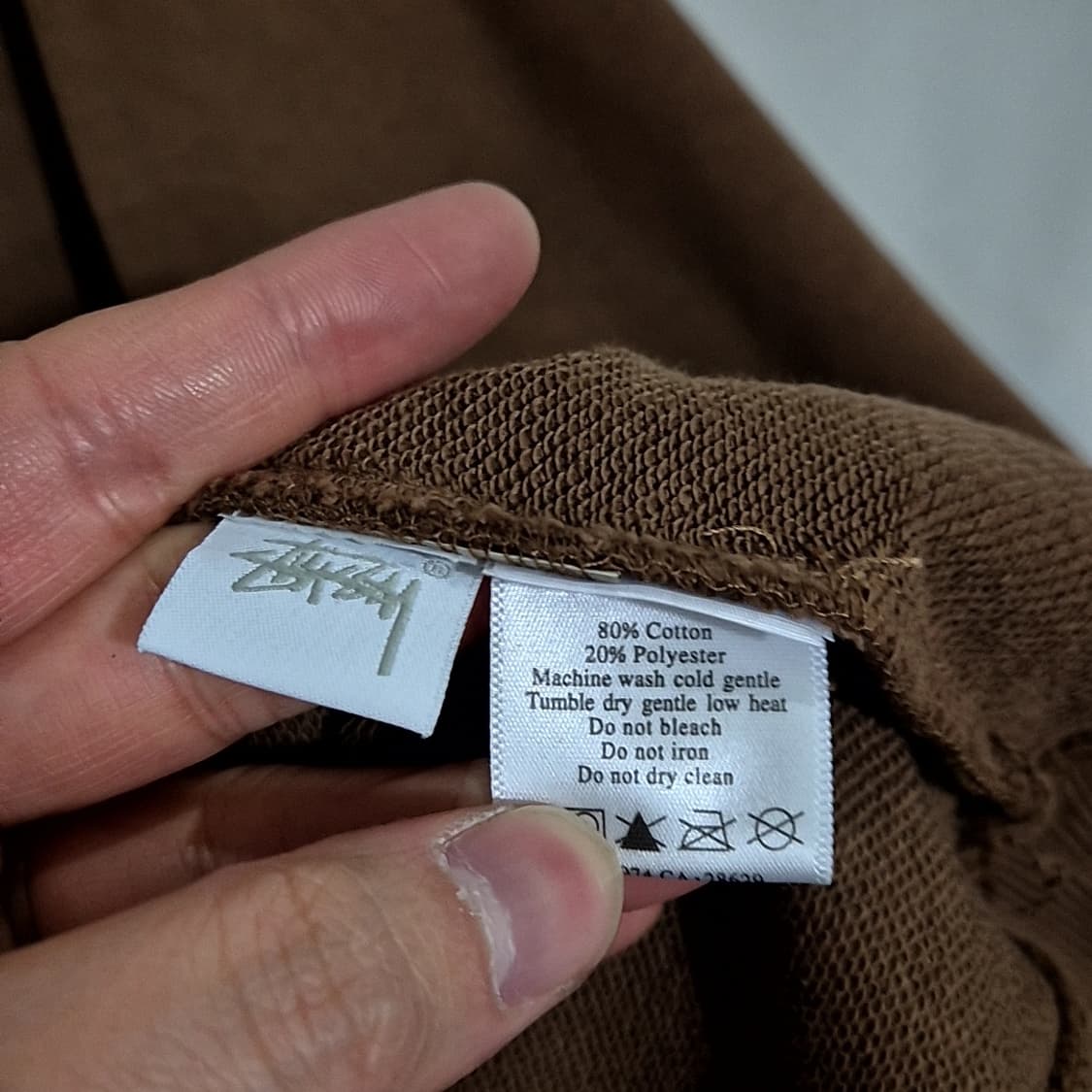 스투시 슬러거 후드티 커피  상품이미지8