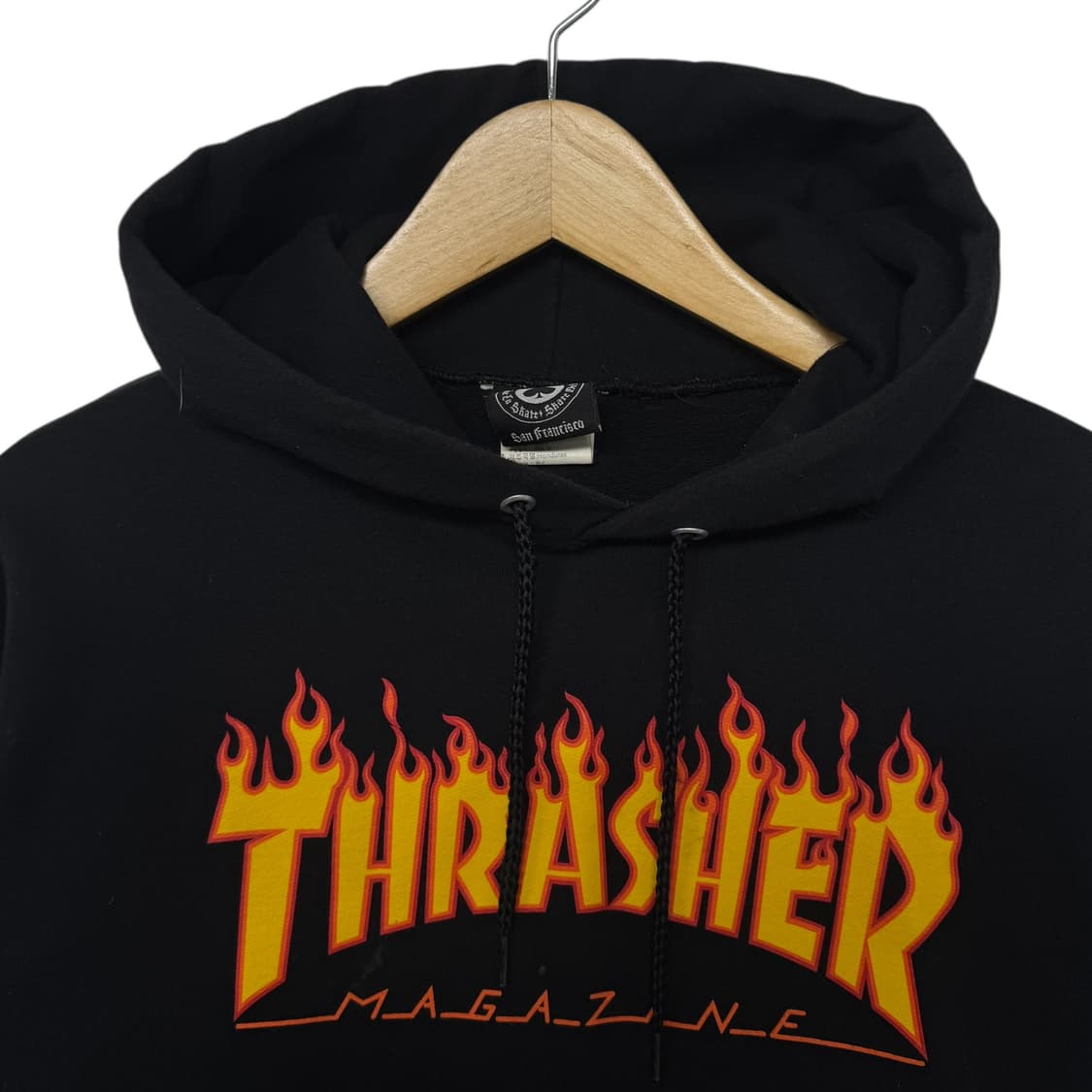 트레셔 불꽃로고 후드티 상품이미지2