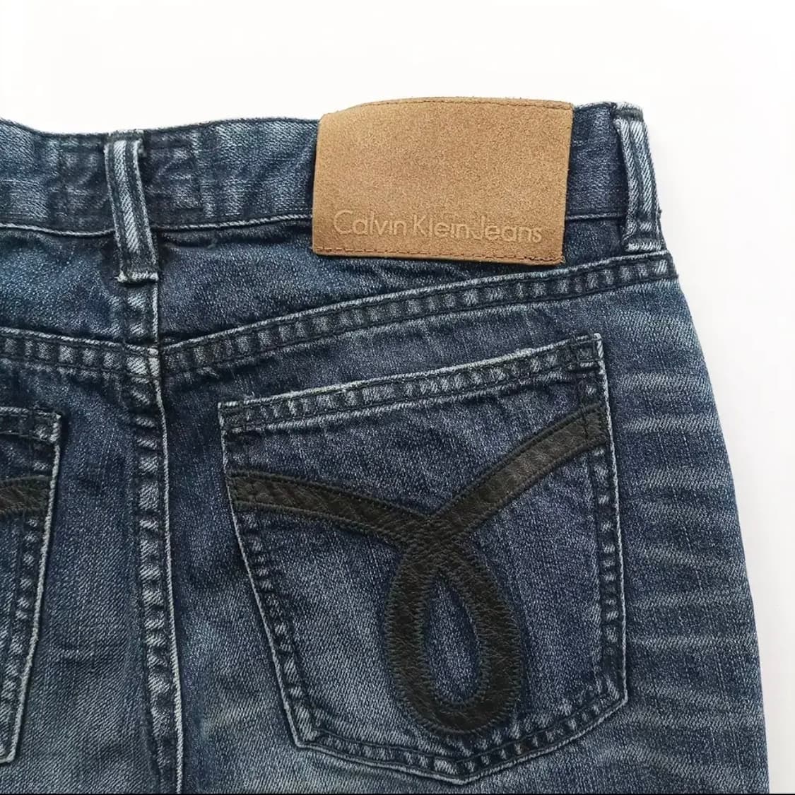 캘빈클라인 빈티지 워싱 부츠컷 데님 청바지 상품이미지3
