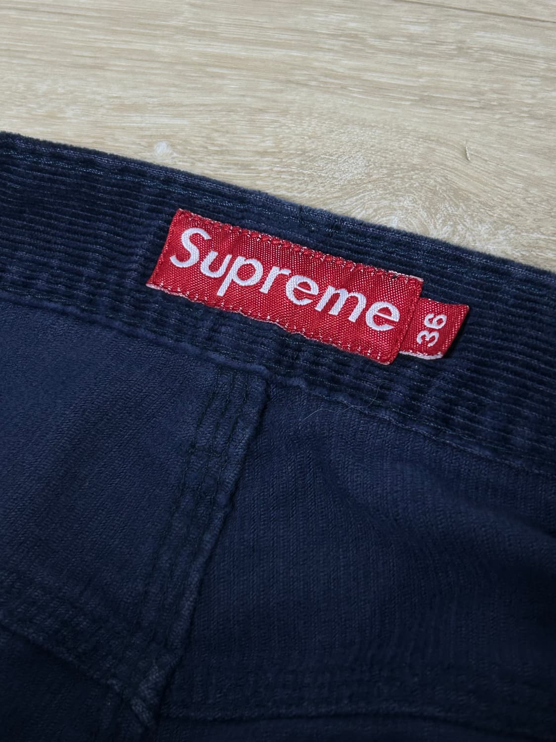90s 올드 슈프림 코듀로이 카펜터 팬츠 상품이미지3
